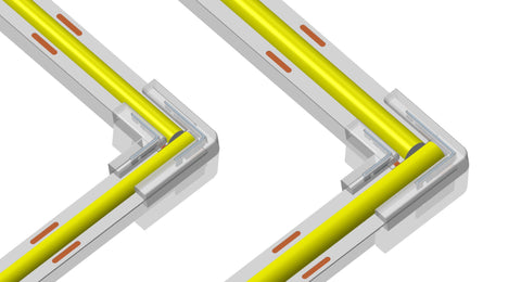 SE-2P480-8-L | 8MM LED STRIP LIGHT JOINER/CONNECTOR