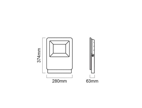 150W LED FLOOD LIGHT