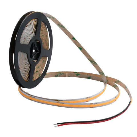 5M DC24V 8W DOT FREE COB LED STRIP IP20 (3K/4K)