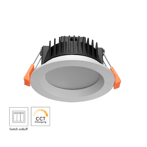 13W 90MM CUTOUT WALL SWITCH LED DOWNLIGHT (DL1260) - LEDLIGHTMELBOURNE