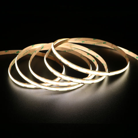 1M DC24V 12W DOT FREE COB LED STRIP IP20 (3K/4K/6K)