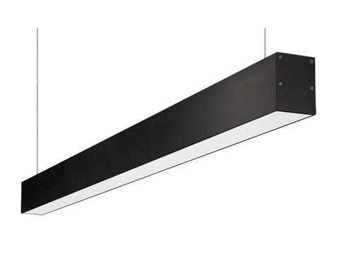 1M A5575 BLACK ALUMINIUM SUSPENSION/SURFACE  MOUNT - LEDLIGHTMELBOURNE