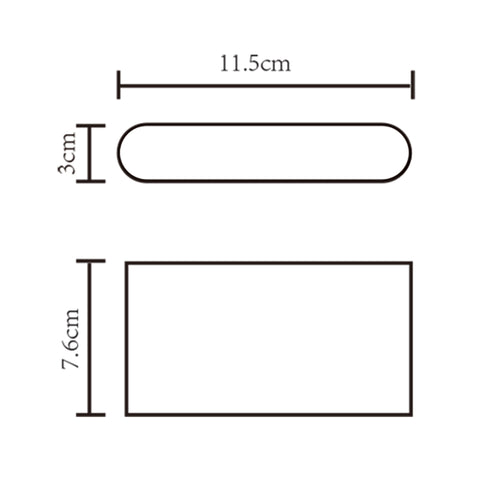 3W DOWN WALL LIGHT (SE-362-BK)