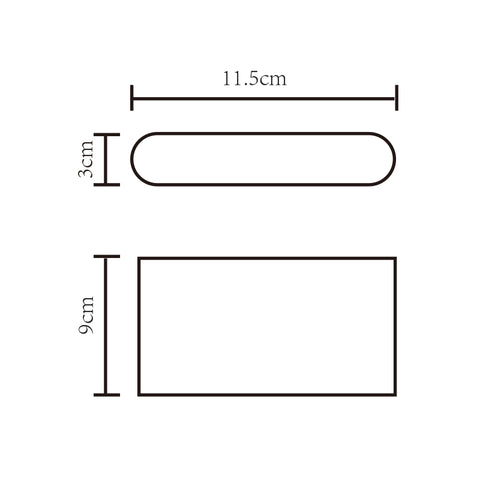 2*3W UP & DOWN WALL LIGHT (SE-354-BK)