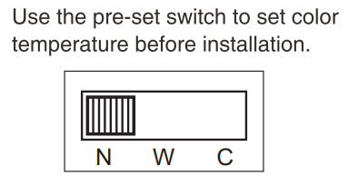 50W 3K/4/6K SWITHCHABLE LED FLOOD