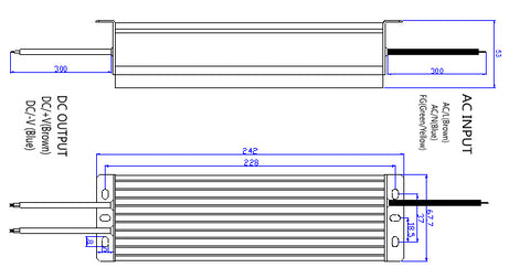 Outdoor DC12V 150W Driver - LEDLIGHTMELBOURNE