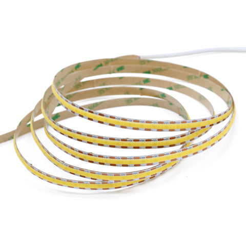 1M DC12V 12W DOT FREE COB LED STRIP IP20 (3K/4K/6K)