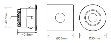 5W LED STEP LIGHT (STEP-DL51-R/TC)