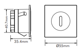 3W LED STEP LIGHT (STEP-516-TC)