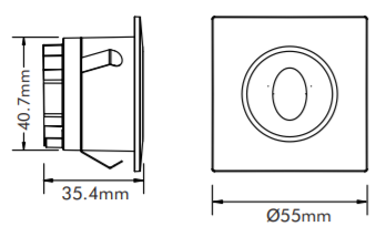 3W LED STEP LIGHT (STEP-517-TC)