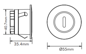 3W LED STEP LIGHT (STEP-513-TC)