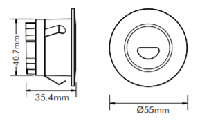 3W LED STEP LIGHT (STEP-512-TC)