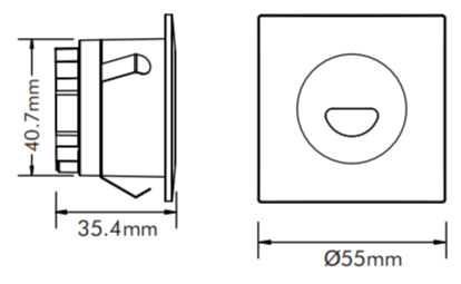 3W LED STEP LIGHT (STEP-515-TC)