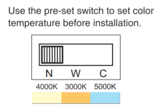 10W 70MM CUTOUT LED DOWNLIGHT (DL1270-TC)