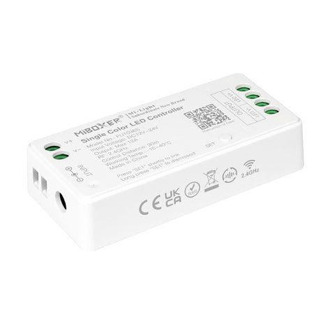 RF WIFI RECEIVER FOR SINGLE COLOR STRIP - 4 ZONE