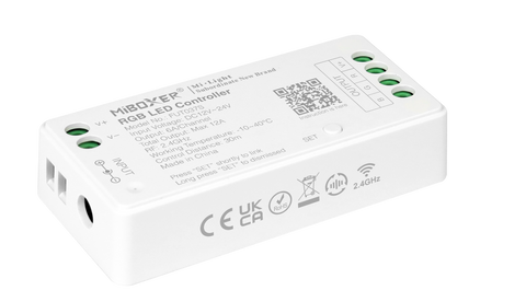 RF WIFI RECEIVER FOR RGB LED STRIP - 4 ZONE