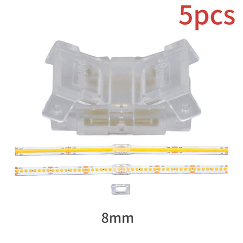 DW-2P480-8-SS | 8MM LED STRIP LIGHT JOINER/CONNECTOR (5PCS)
