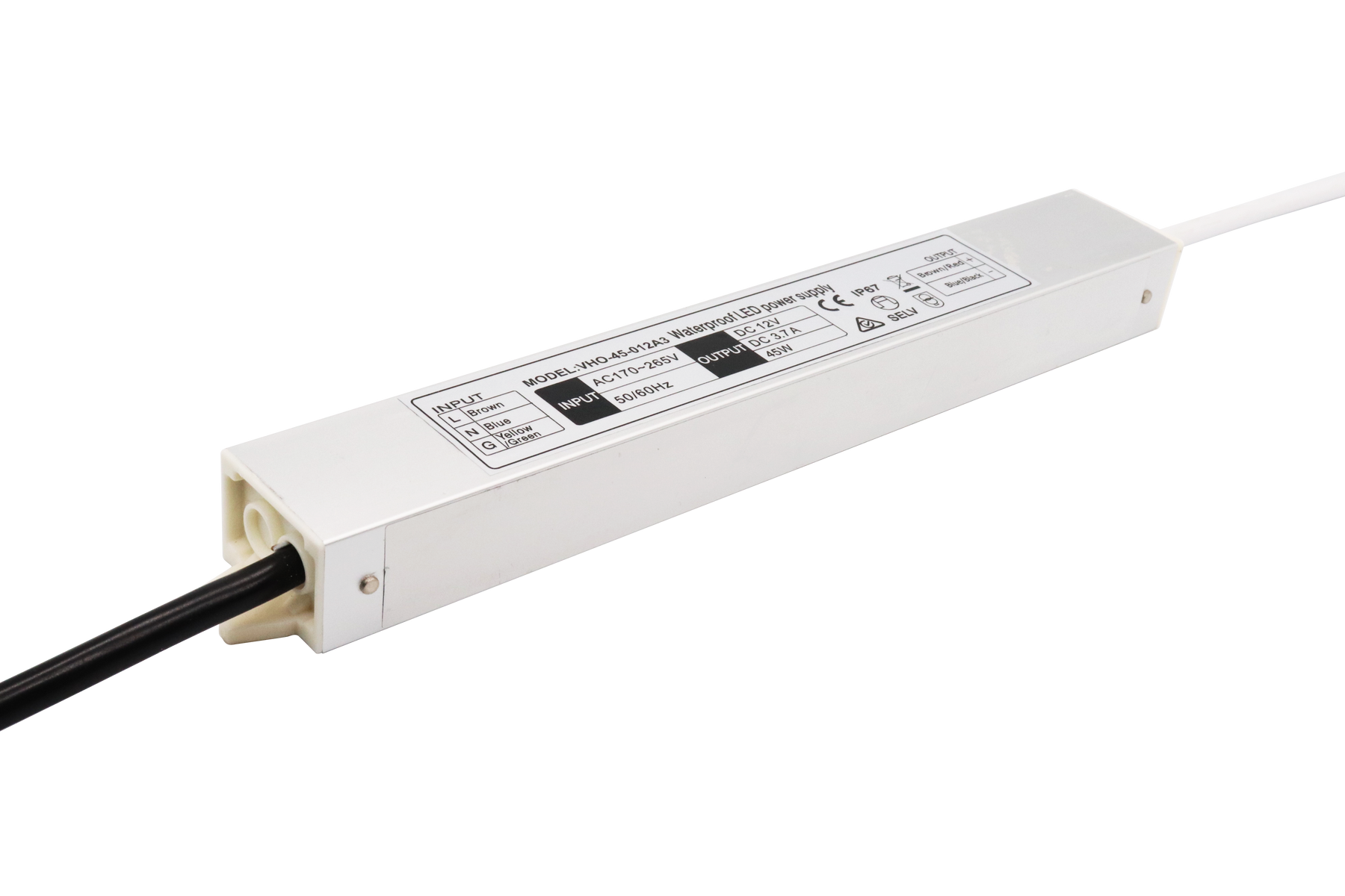Outdoor DC12V 45W Driver