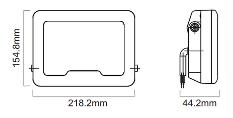 50W 3K/4/6K SWITHCHABLE LED FLOOD