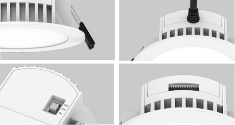 8W 90MM CUTOUT BUILD-IN DRIVER DIMMABLE (DL260-TC)