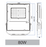 80W SLIMLINE SMD LED FLOOD LIGHT