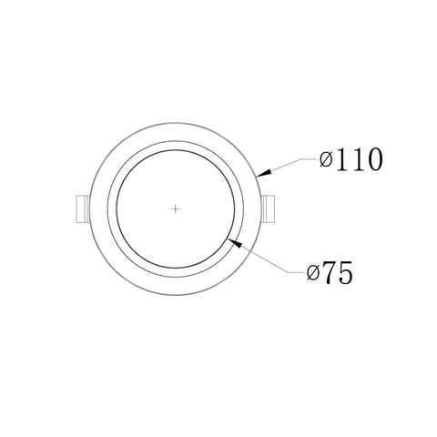 10W 90MM CUTOUT SMART CONTROL DIMMABLE (DL1131-TC) - LEDLIGHTMELBOURNE