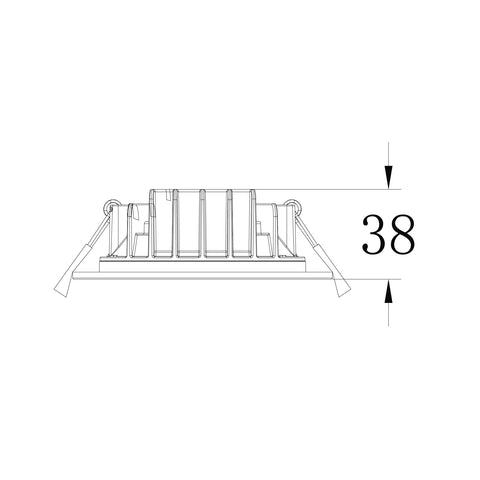 10W 90MM CUTOUT SMART CONTROL DIMMABLE (DL1131-TC) - LEDLIGHTMELBOURNE