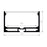 1M A5532 BLACK EXTRUSION DEEP SURFACE MOUNT KIT - LEDLIGHTMELBOURNE