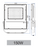 150W SLIMLINE SMD LED FLOOD LIGHT