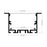 1M A6535 ALUMINIUM EXTRUSION DEEP RECESS MOUNT KIT - LEDLIGHTMELBOURNE