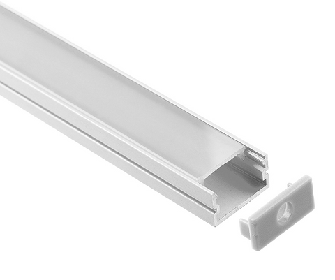 1M A1208 EXTRA SLIM SURFACE MOUNT PROFILE KIT - LEDLIGHTMELBOURNE