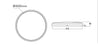 DIMMABLE 30W Ø400MM LED CEILING OYSTER (AC9001-TC) - LEDLIGHTMELBOURNE