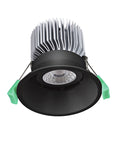 13W 90MM CUTOUT FRAMELESS COB LED DOWNLIGHT (DL9530-BLK) - LEDLIGHTMELBOURNE