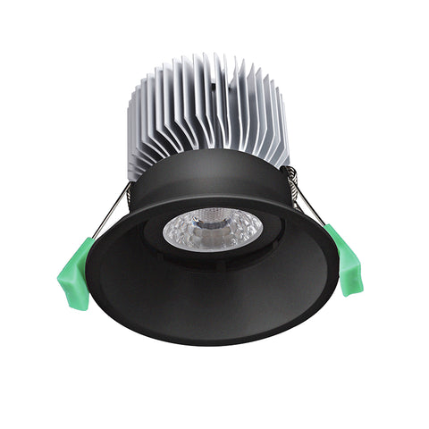 13W 90MM CUTOUT FRAMELESS COB LED DOWNLIGHT (DL9530-BLK) - LEDLIGHTMELBOURNE