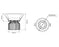 13W 90MM CUTOUT FRAMELESS COB LED DOWNLIGHT (DL9530) - LEDLIGHTMELBOURNE
