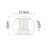 2*3W FLIP UP & DOWN WALL LIGHT (SE-258-WH)