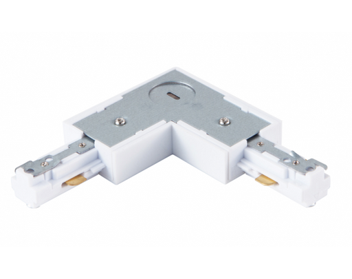 3 WIRE SURFACE 'L' TRACK JOINER - WHITE, RIGHT - LEDLIGHTMELBOURNE