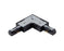 3 WIRE SURFACE 'L' TRACK JOINER - BLACK, RIGHT - LEDLIGHTMELBOURNE