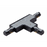 3 WIRE SURFACE 'T' TRACK JOINER - BLACK, LEFT - LEDLIGHTMELBOURNE