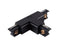 4 WIRE SURFACE 'T' TRACK JOINER -LEFT, BLACK - LEDLIGHTMELBOURNE