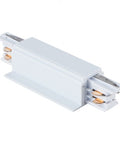 4 WIRE RECESSED LIVE TRACK JOINER - WHITE - LEDLIGHTMELBOURNE