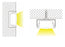 1M A002 BLACK EXTRUSION SURFACE MOUNT KIT - LEDLIGHTMELBOURNE
