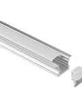 1M A003 ALUMINIUM EXTRUSION RECESSED MOUNT KIT - LEDLIGHTMELBOURNE