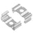 1M A004 BLACK EXTRUSION SURFACE MOUNT KIT - LEDLIGHTMELBOURNE