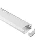 1M A013 ALUMINIUM EXTRUSION WIDE FLUSH MOUNT KIT - LEDLIGHTMELBOURNE