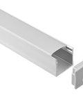 1M A2007 ALUMINIUM EXTRUSION DEEP SURFACE MOUNT KIT - LEDLIGHTMELBOURNE