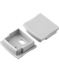 1M A2007 ALUMINIUM EXTRUSION DEEP SURFACE MOUNT KIT - LEDLIGHTMELBOURNE