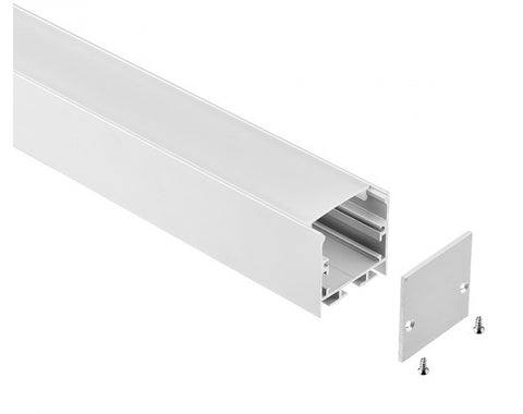 1M A3535 ALUMINIUM EXTRUSION DEEP SURFACE MOUNT KIT - LEDLIGHTMELBOURNE