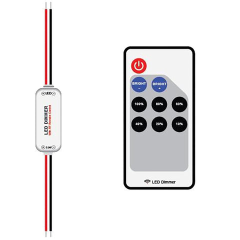 RF DIMMER CONTROLLER KIT - SINGLE COLOUR STRIP -1 ZONE - LEDLIGHTMELBOURNE