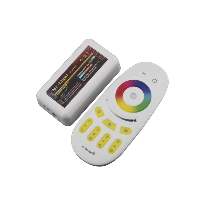 RF CONTROLLER & RECEIVER FOR RGB+W LED STRIP-4 ZONE - LEDLIGHTMELBOURNE